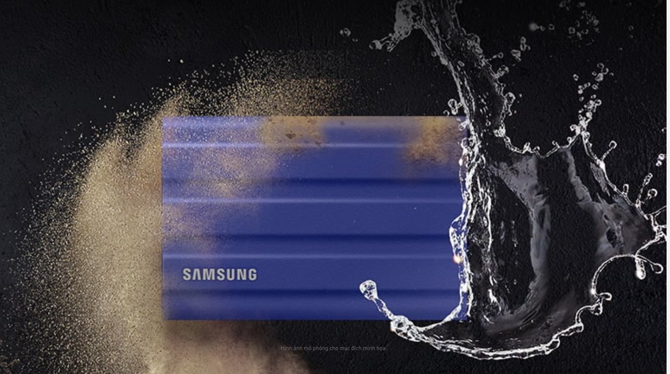 Ổ cứng gắn ngoài SSD Samsung T7 Portable Shield 