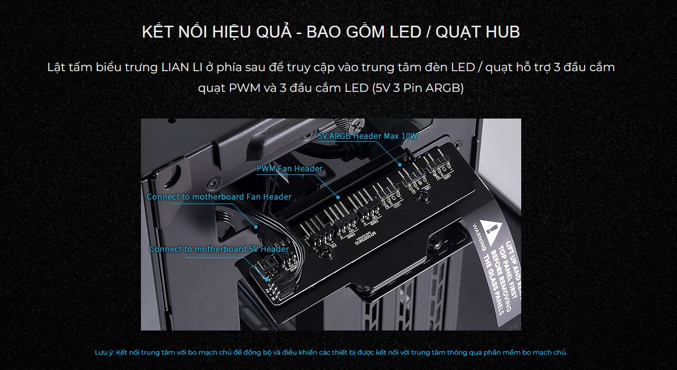 Vỏ Case LIAN-LI Q58X4 Black (Mini Tower/Màu Đen) 