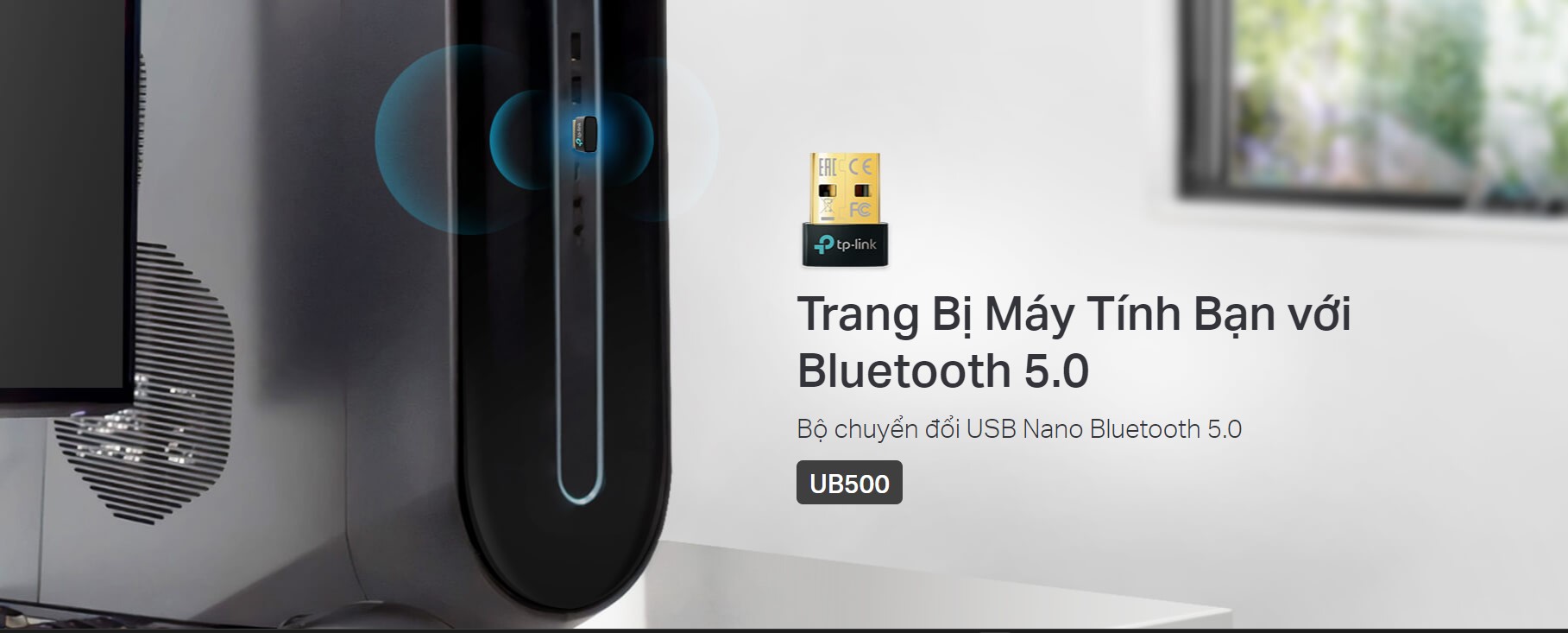 Thiết bị kết nối Bluetooth 5.0 TP-Link UB500