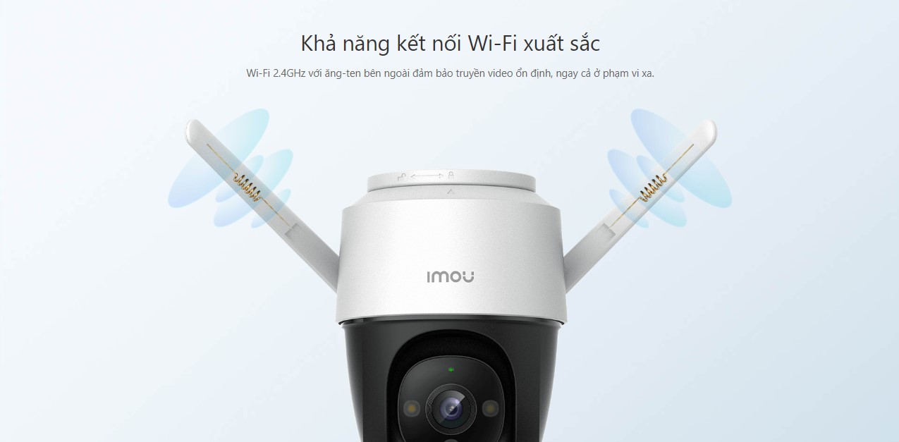 Camera IMOU IPC-S22FP/Wifi/Quay quét/ có màu 24/7/ phát hiện con người/zoom kỹ thuật số/ đàm thoại 2 chiều