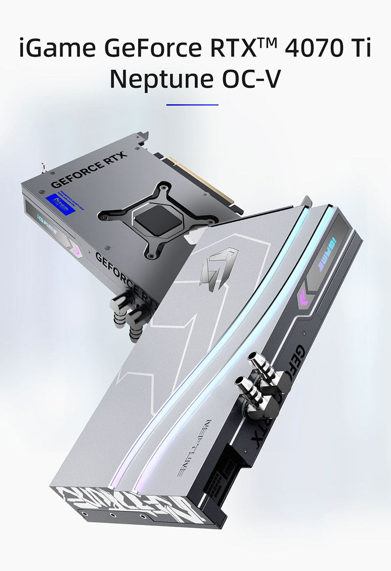 Card màn hình Colorful iGame GeForce RTX 4070 Ti Neptune OC-V