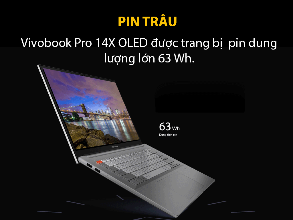 Laptop Asus Vivobook Pro 14X OLED M7400QC-KM013W 