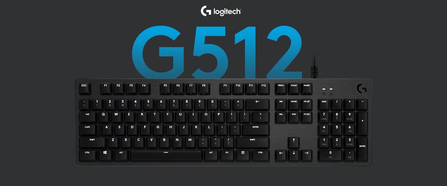 Bàn phím cơ Logitech G512 Lightsync RGB Clicky (USB/GX Blue) 1