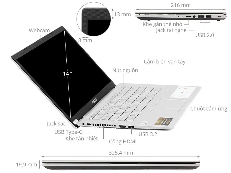 Laptop Asus X415EA