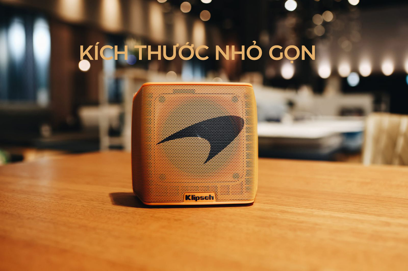 Loa di động Klipsch Groove McLaren - Màu vàng