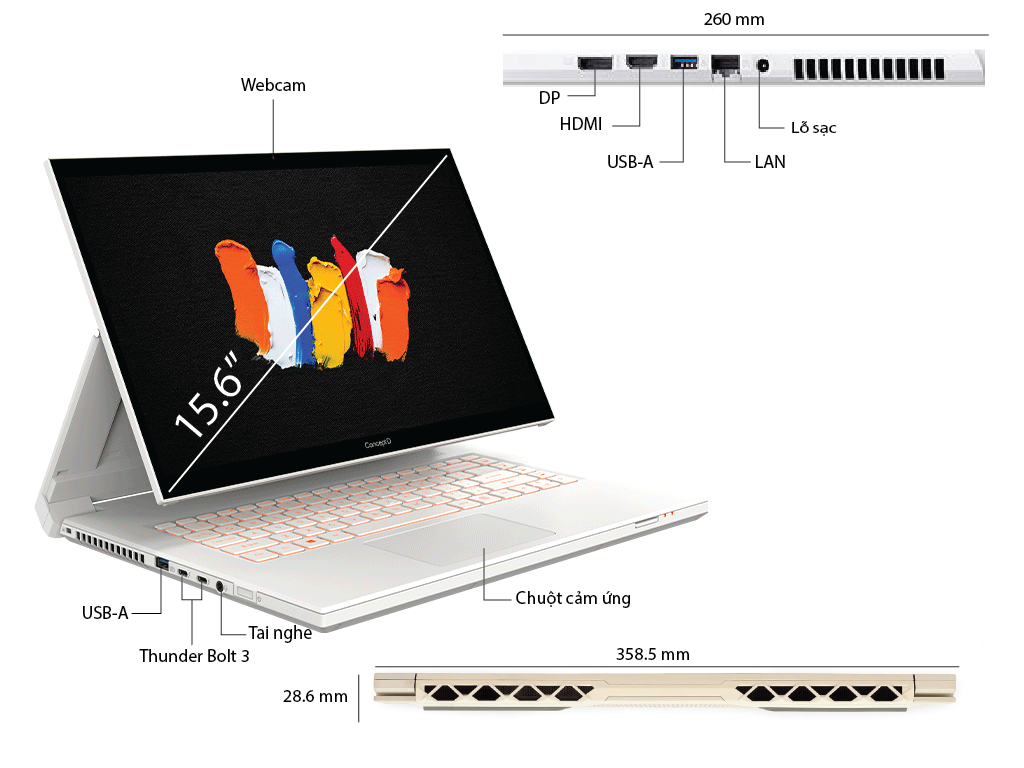 Laptop Đồ họa ConceptD 7 Ezel Pro