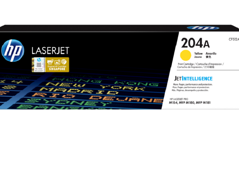 Hộp mực HP 204A (Mực laser, Màu vàng) 