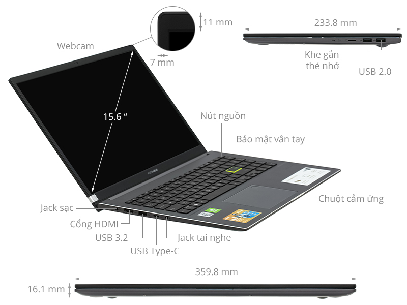 Laptop Asus VivoBook S S533