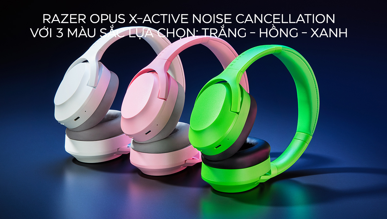 Tai nghe Razer Opus X-Active Noise Cancellation-Bluetooth