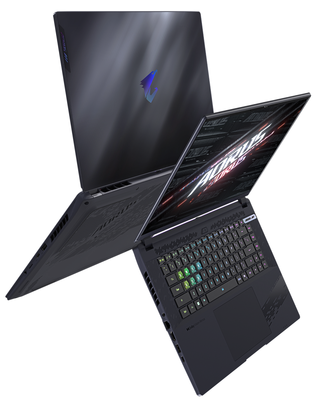 Laptop Gigabyte Gaming AORUS 16X (ASG-53VNC54SH) (i7-14650HX/2*8GB RAM/1TB SSD/RTX4070 8G/16 inch QHD+ 165Hz/Win 11/Xám) 6