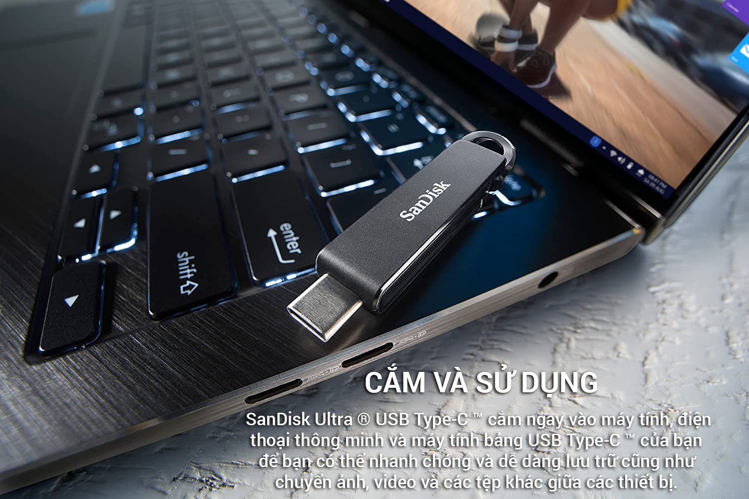 USB SanDisk USB Type C Ultra SDCZ460-