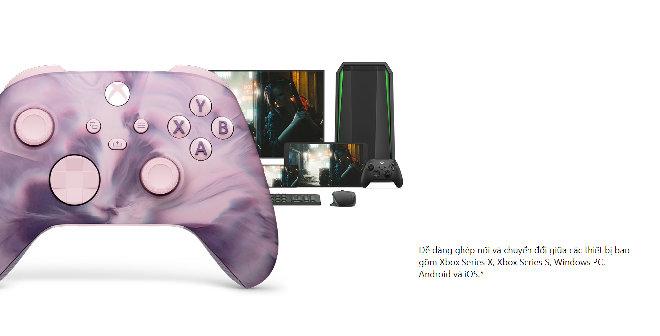 Tay cầm chơi game không dây Xbox Series X Controller - Dream Vapor Special Edition 3