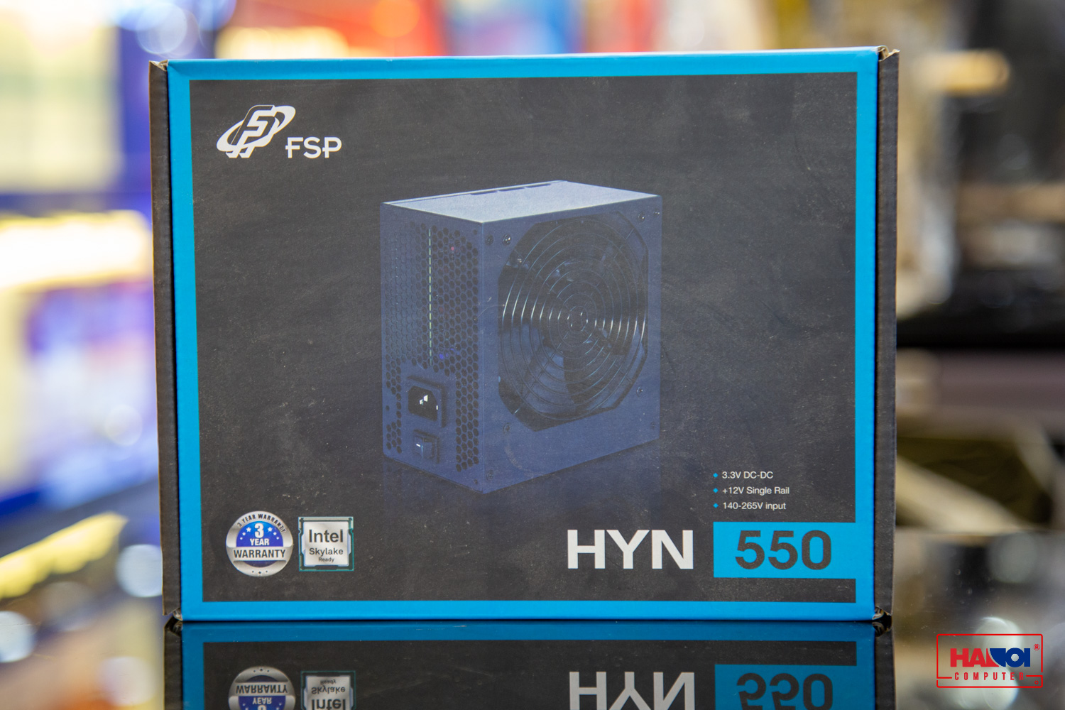 Nguồn FSP Power Supply HYN Series HYN550ATX  Active PFC (Màu Đen) giới thiệu