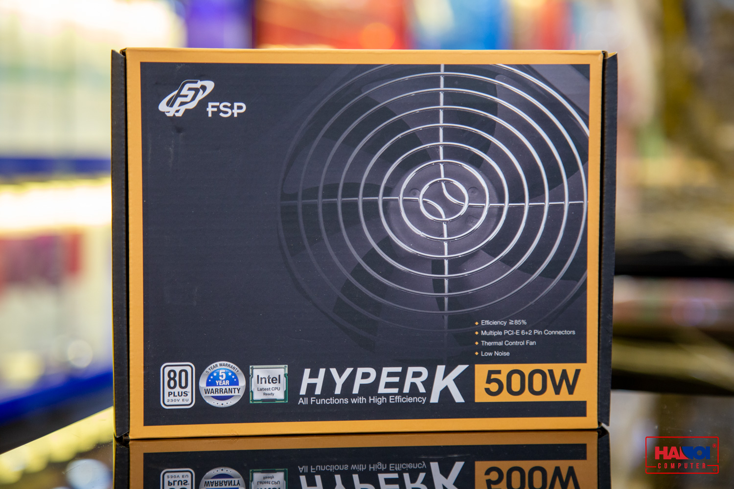 Nguồn FSP Power Supply HYPER K Series HP500 Active PFC (80 Plus Standard/Màu Đen) giới thiệu