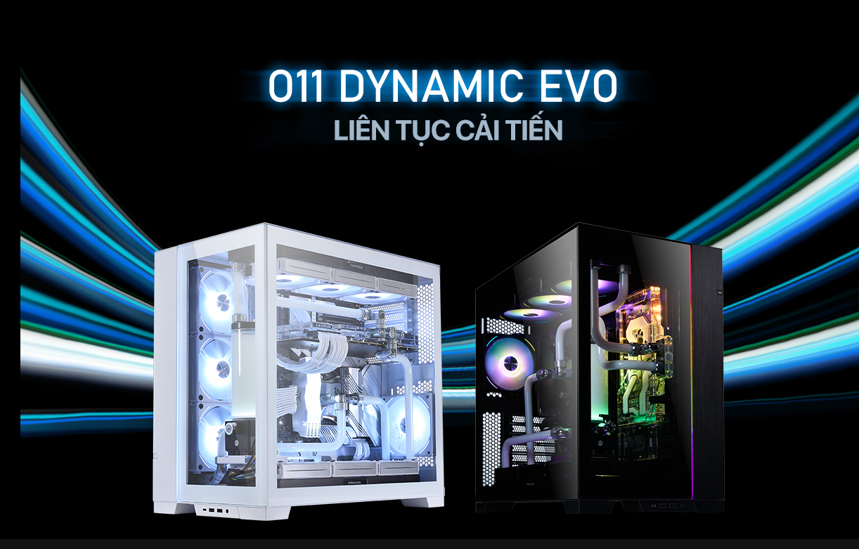 Vỏ Case LIAN-LI PC - O11 Dynamic Evo Black (Mid Tower/Màu Đen ) 