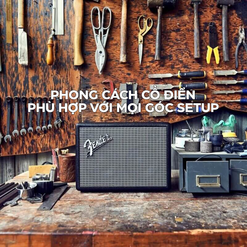 Loa để bàn Fender Monterey - Màu đen xám