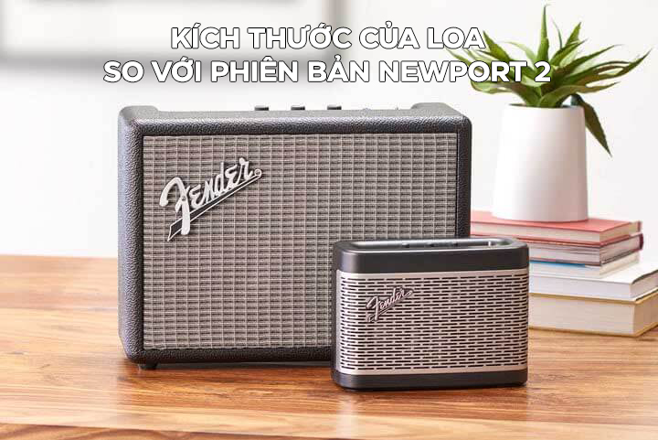 Loa để bàn Fender Monterey - Màu đen xám