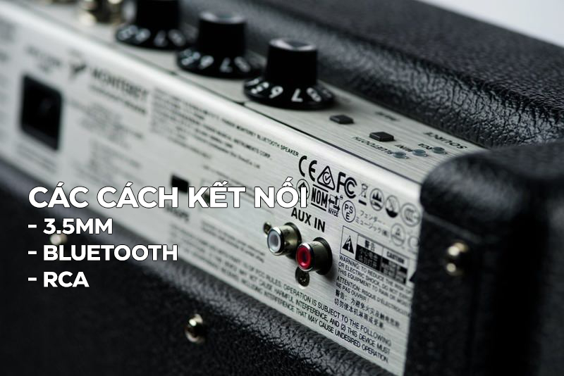Loa để bàn Fender Monterey - Màu đen xám