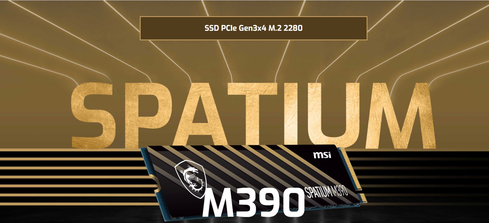 Ổ cứng SSD MSI SPATIUM M390