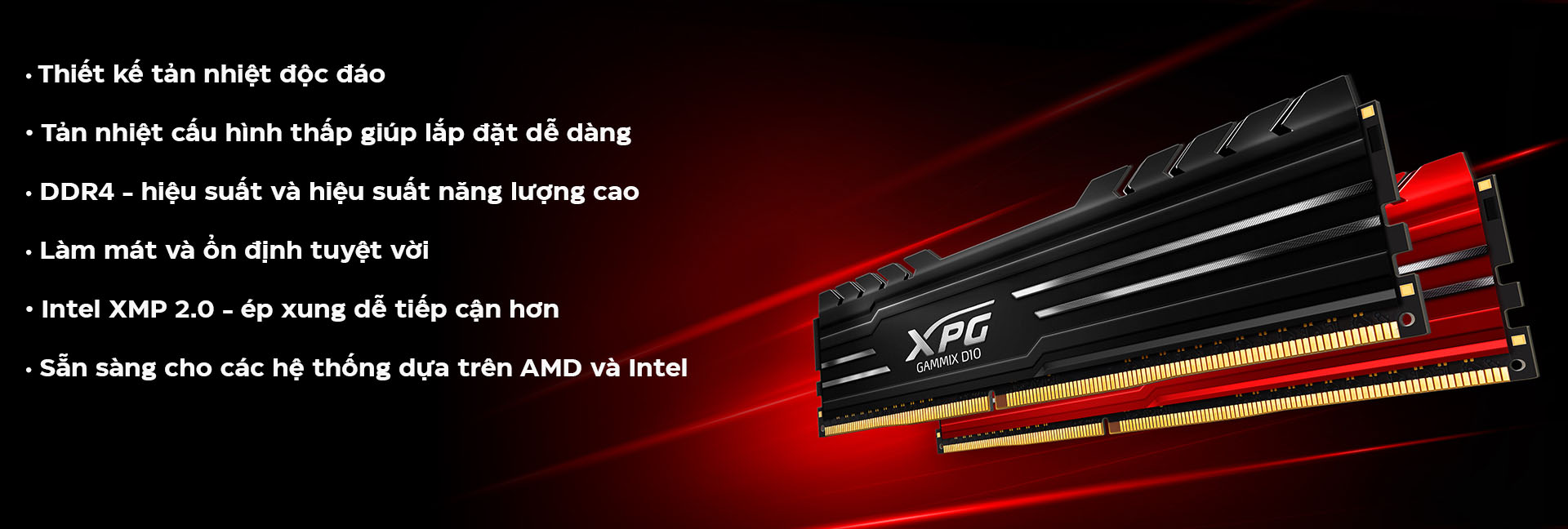 Ram Desktop Adata XPG Gammix D10
