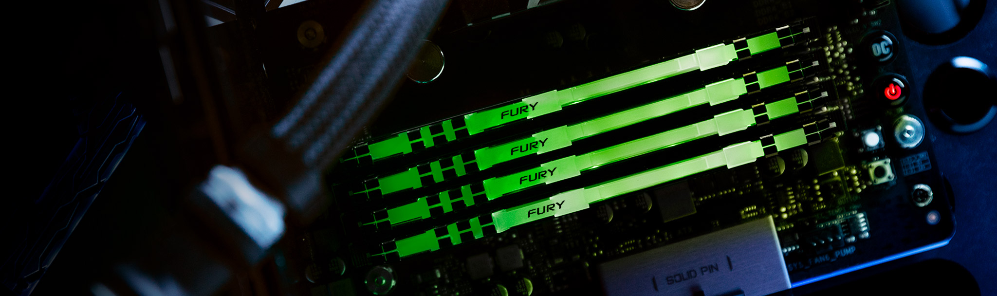 Ram Desktop Kingston Fury RGB