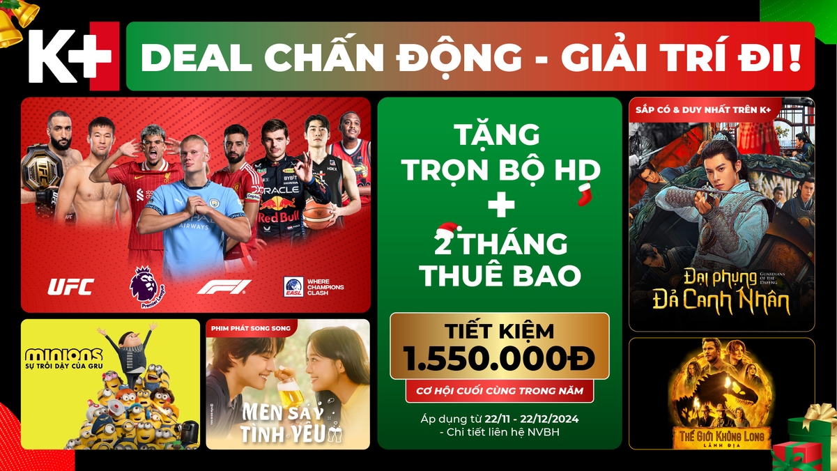 Tivi Box K+ Giải Trí 1 Tháng