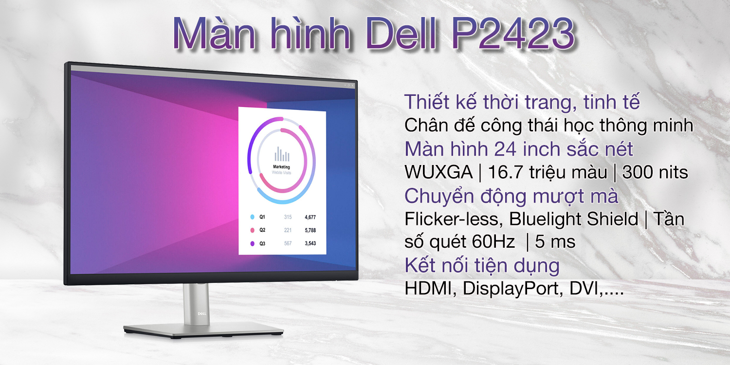 Màn hình Dell P2423 1