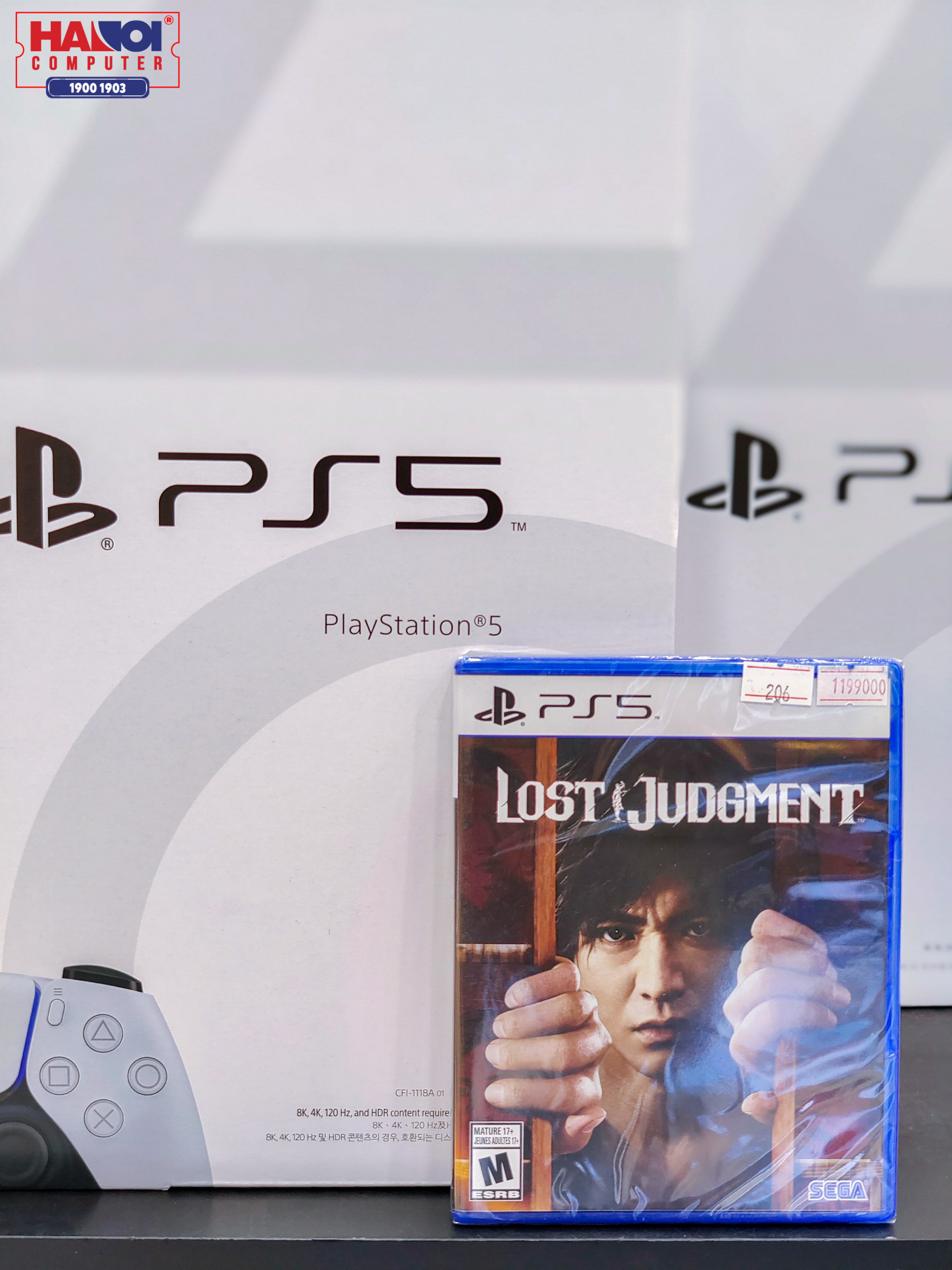 Đĩa game PS5 - Lost Judgment - US 1