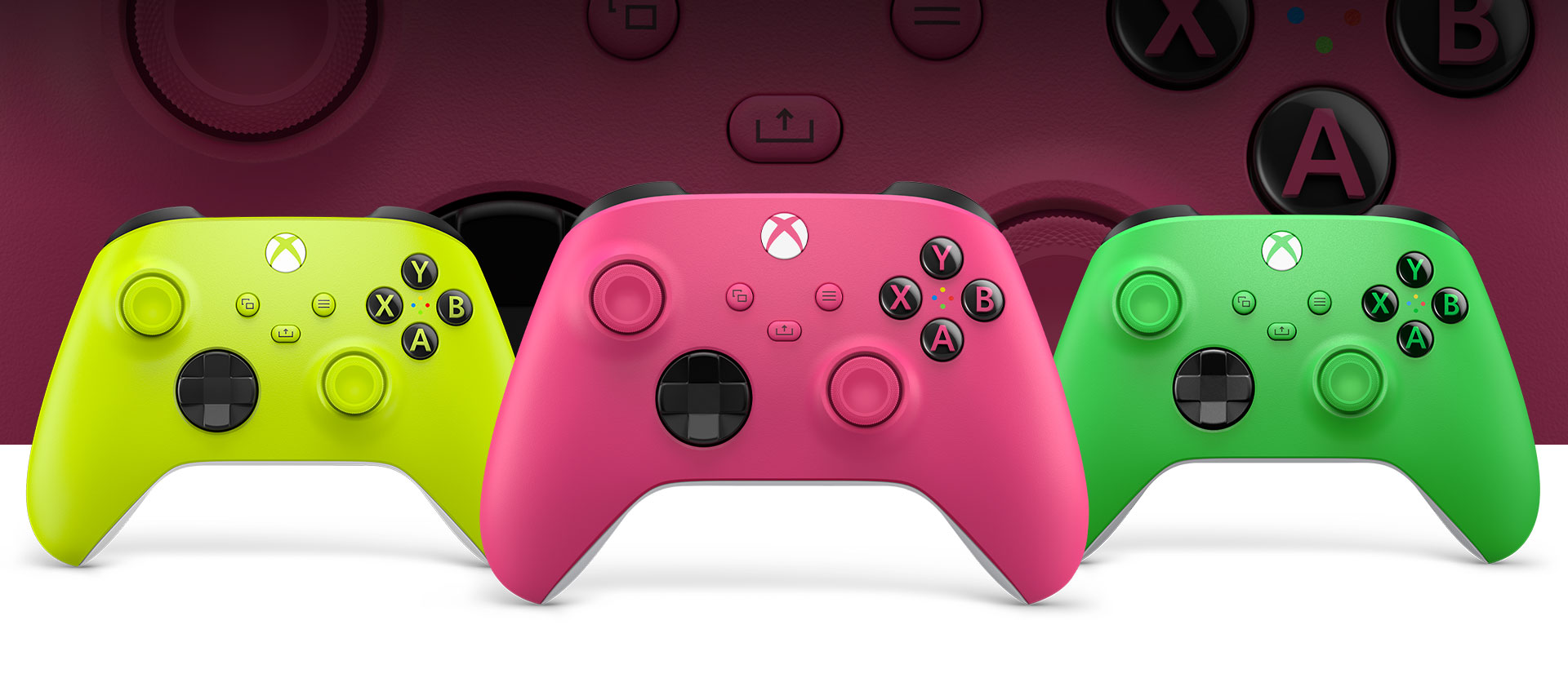 Tay cầm chơi game không dây Xbox Series X Controller - Deep Pink 1
