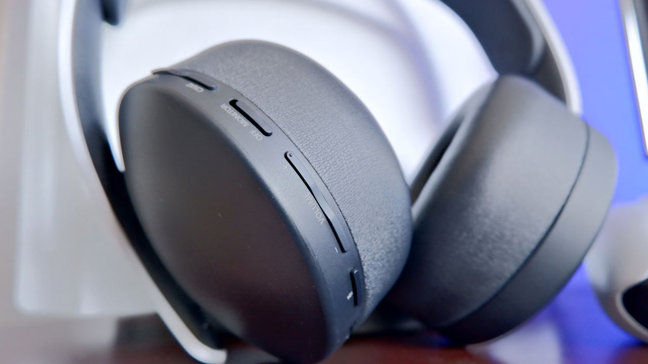 Tai nghe PS5 không dây Sony Pulse 3D Wireless Headset Hàng Chính Hãng điều khiển dễ dàng ngay trên củ tai