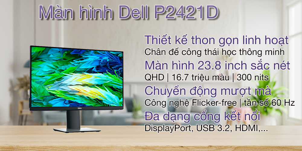 Màn hình Dell P2421D 1