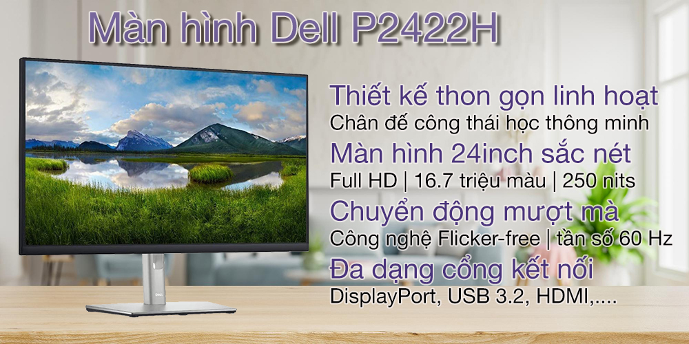Màn hình Dell P2422H 1