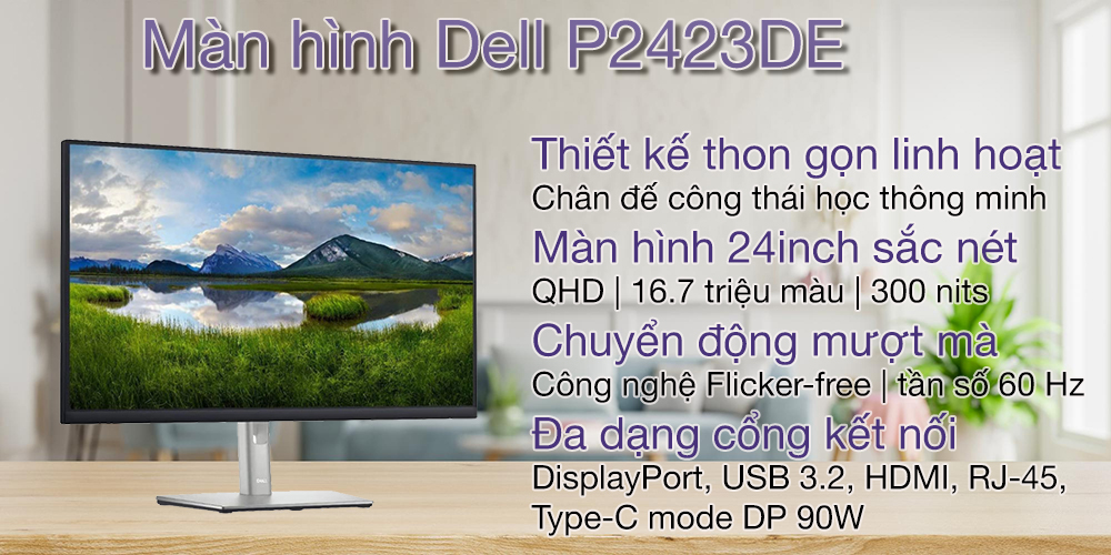 Màn hình Dell P2423DE  1