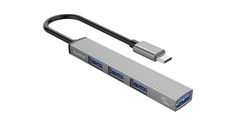 Bộ chia USB 3.0 1 ra 4 Orico AH-A13-GY-EP-HW