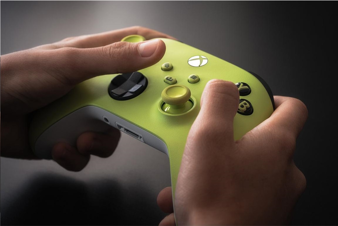 Tay cầm chơi game Xbox Series X Controller - Electric Volt ảnh 5