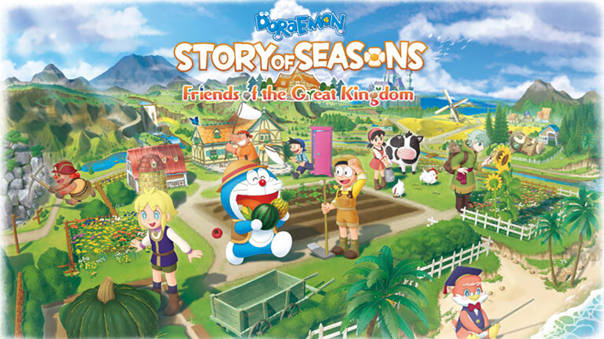 Thẻ Game Nintendo Switch - Doraemon Story of Seasons: Friends of the Great Kingdom 1