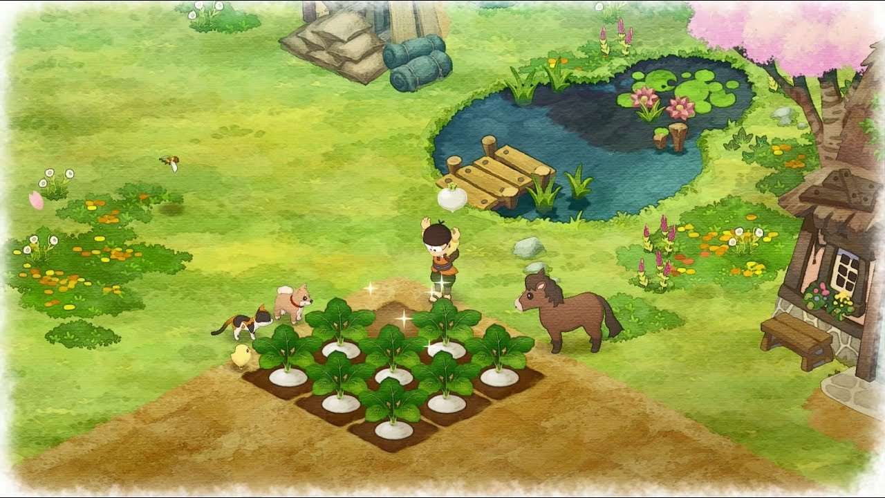 Thẻ Game Nintendo Switch - Doraemon Story of Seasons: Friends of the Great Kingdom 4