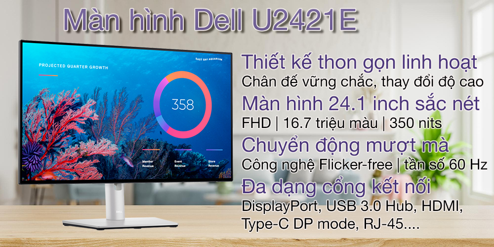 Màn hình Dell U2421E 1