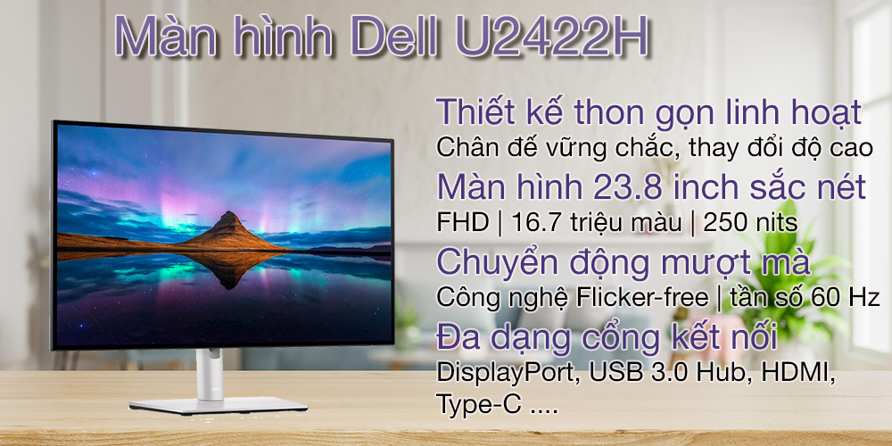 Màn hình Dell U2422H 1