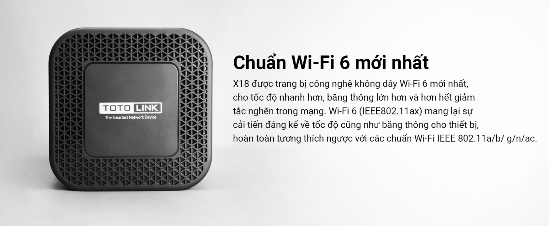 Bộ Phát Wifi Mesh Totolink X18 2 Pack Wifi 6 Chuẩn AX1800