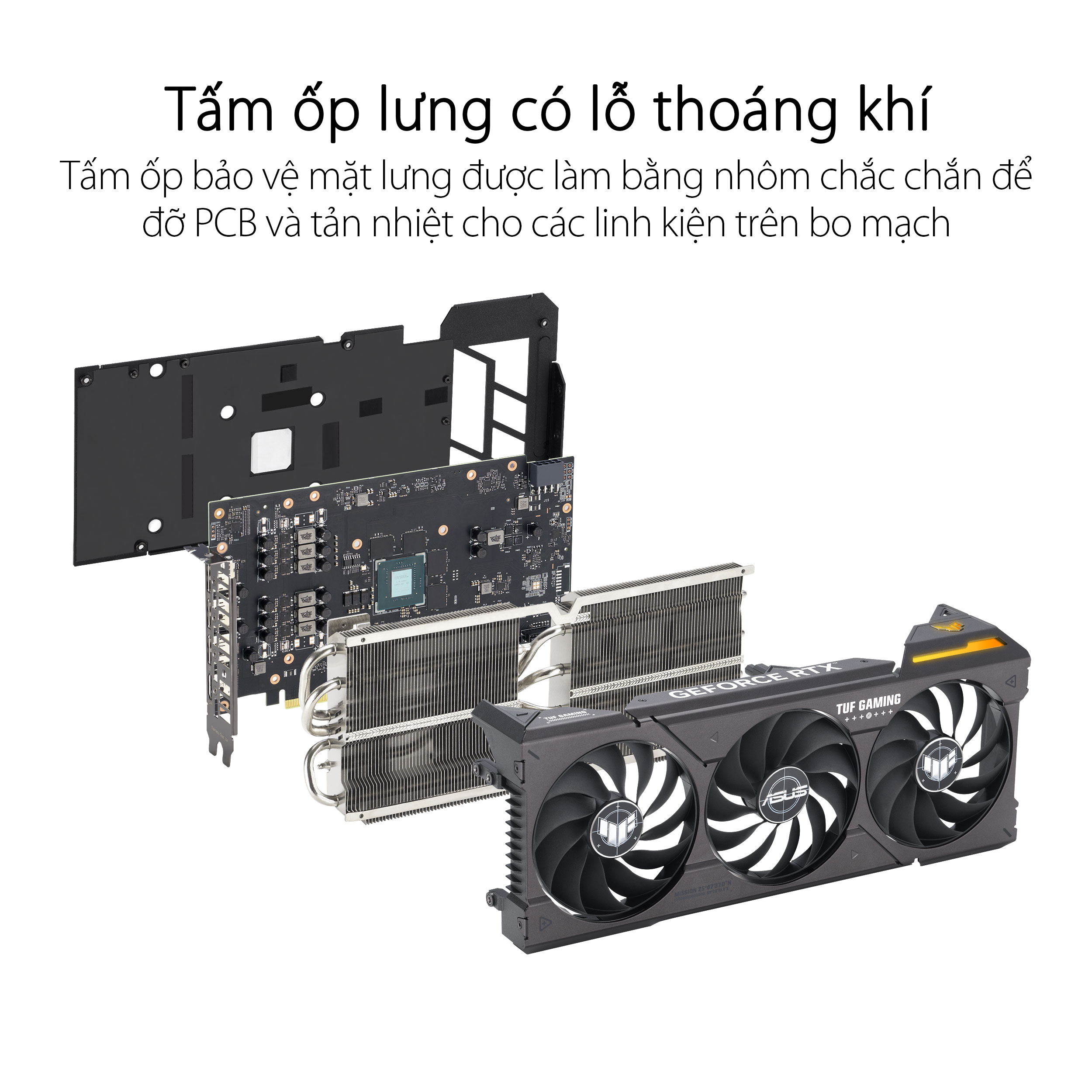 Card màn hình Asus TUF-RTX 4060 Ti-8G-GAMING