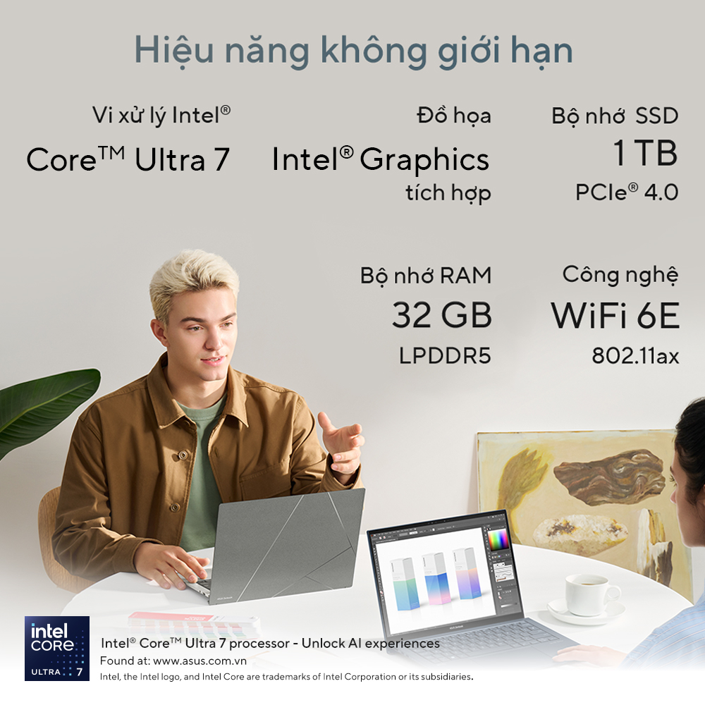 Laptop Asus Gaming TUF FA507NV-LP061W (R7 7735HS/16GB RAM/1TB SSD/15.6 FHD 144hz/RTX4060 8GB/Win11/Xám) ảnh 1