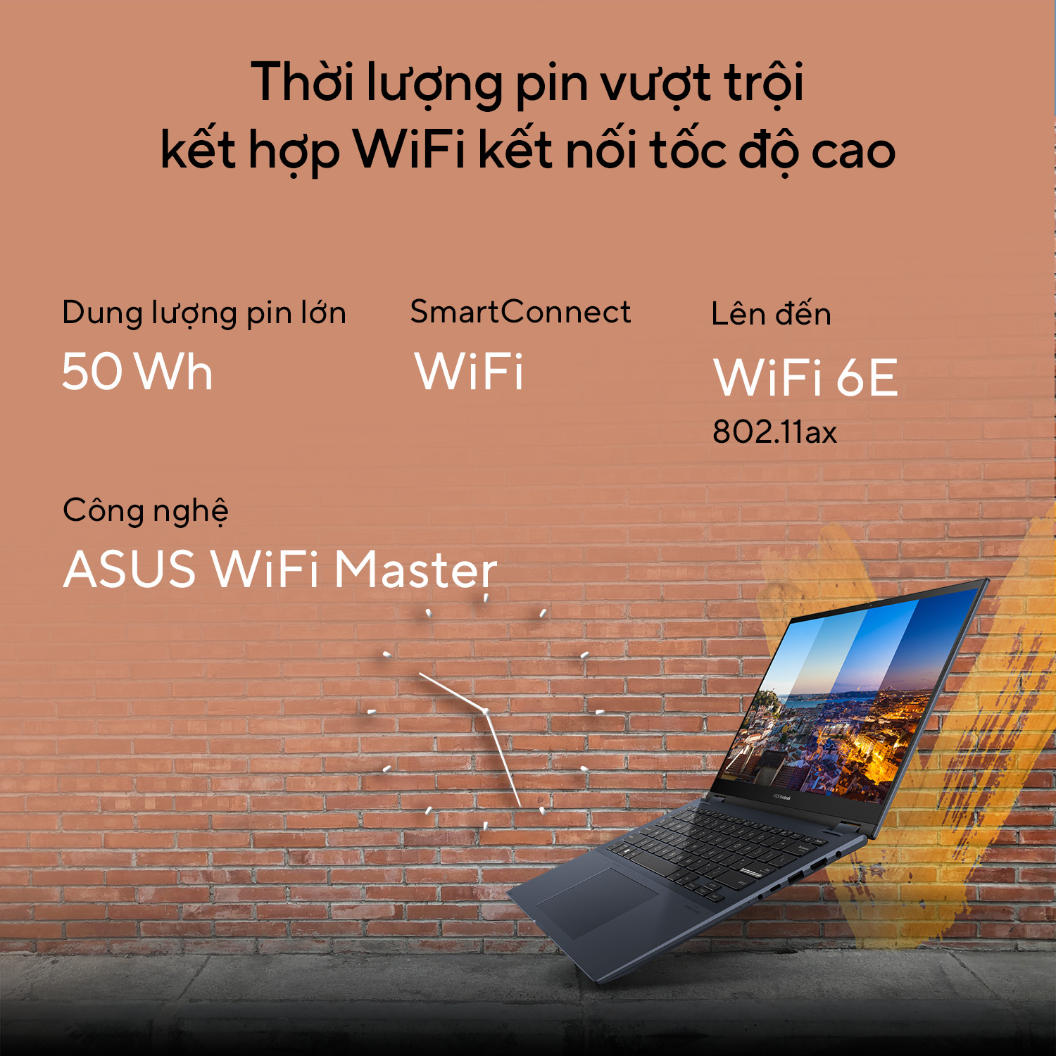 Laptop Asus VivoBook TN3402YA-LZ192W (R5 7530U/16GB RAM/512GB SSD/14 Cảm ứng/Win11/Bạc)