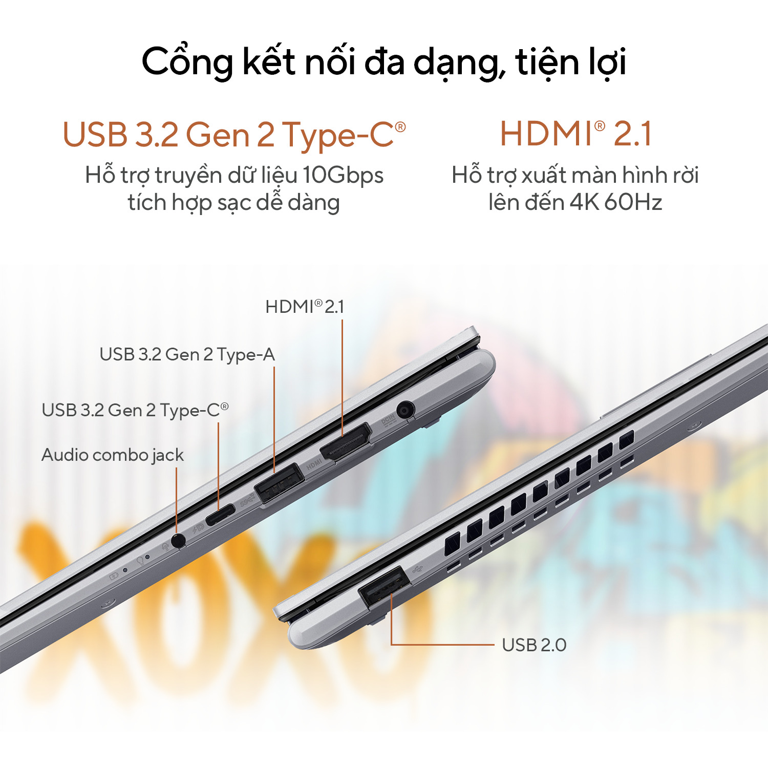 Laptop Asus VivoBook TN3402YA-LZ192W (R5 7530U/16GB RAM/512GB SSD/14 Cảm ứng/Win11/Bạc)