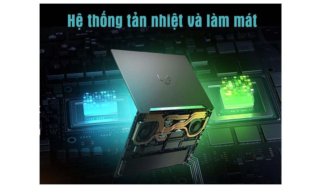 Laptop Asus Gaming TUF FX507ZC4-HN099W (i7 12700H/8GB RAM/512GB SSD/15.6 FHD 144hz/RTX 3050 4GB/Win11/Xám) ảnh 6