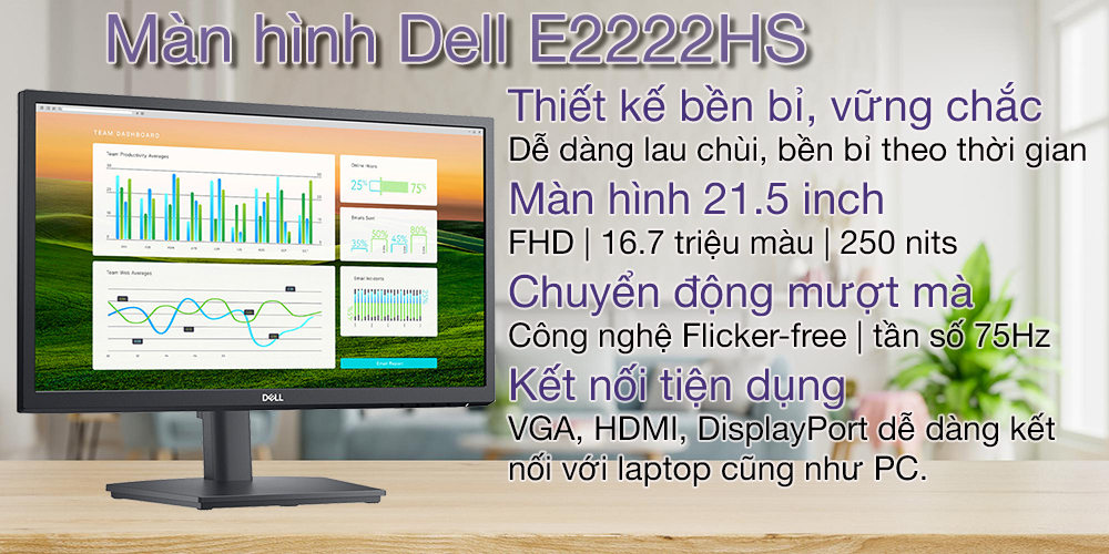 Màn hình Dell E2222HS 1