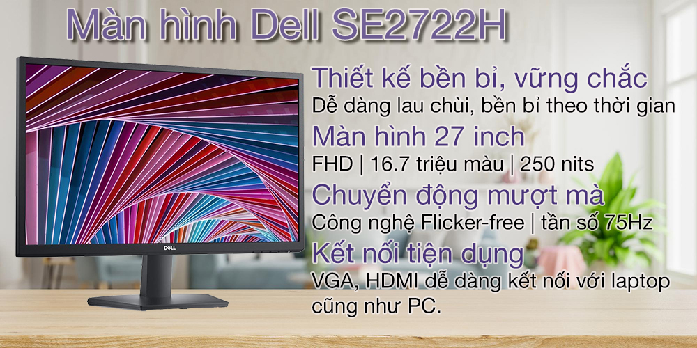 Màn hình Dell SE2722H 1