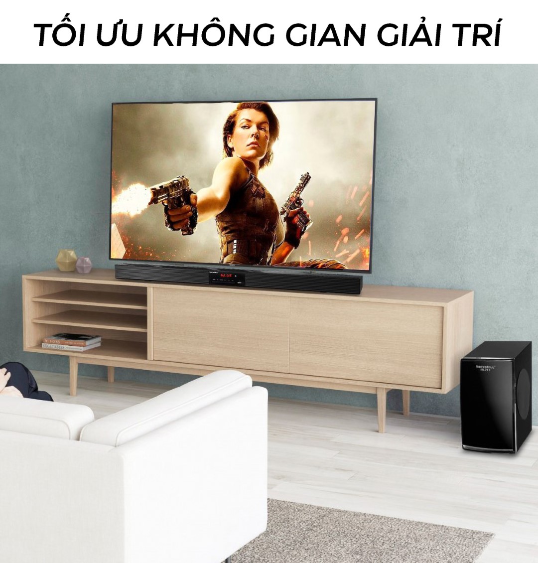 LOA SOUNDMAX SOUNDBAR SB212 - 2.1
