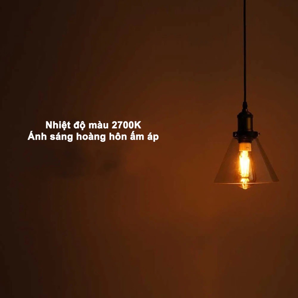 Bóng đèn thông minh Yeelight Smart LED Filament Bulb ST64 (YLDP23YL) - Dáng dài - Đui xoắn - Bản quốc tế