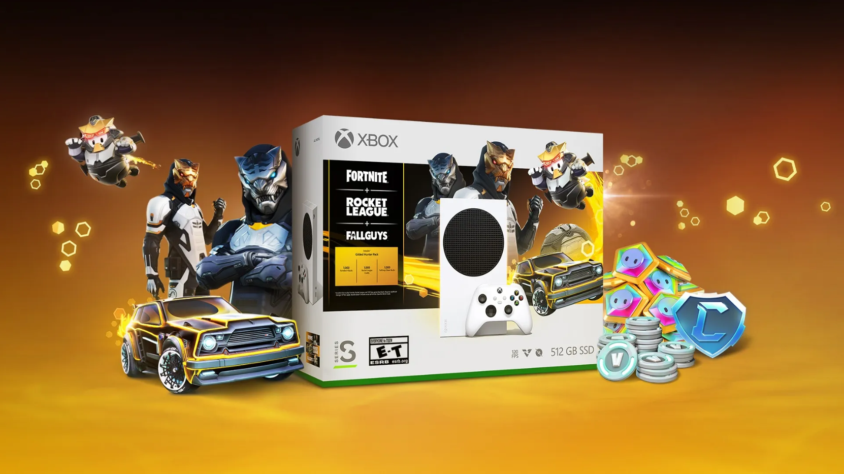 Máy chơi game Microsoft Xbox One Series S - Gilded Hunter Bundle 1